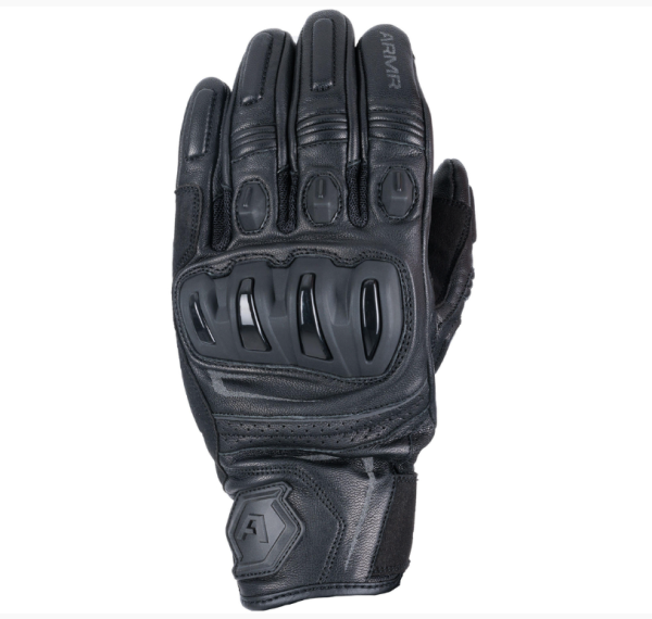 Leder-Handschuhe  "Raiden 3.0" - ARMR - schwarz